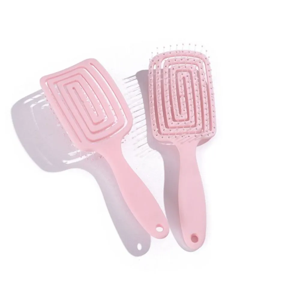 TBC Ontklittende Haarborstel Wet & Dry Hollow Brush< Haarborstels