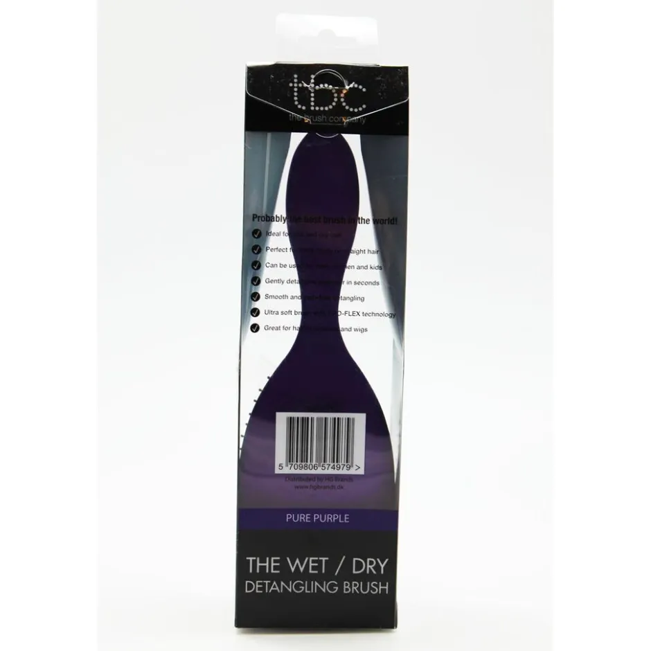 TBC Wet & Dry Detangler Haarborstel< Haarborstels