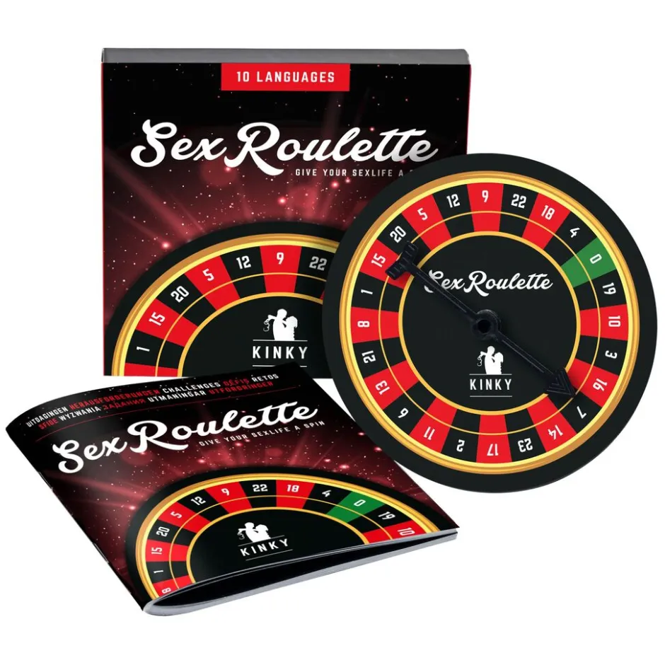 Tease & Please Sex Roulette Kinky Spel voor Koppels< Erotische Spellen