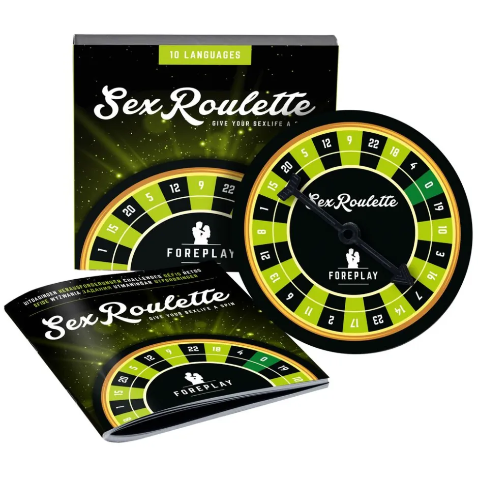 Sex Roulette Foreplay Spel voor Koppels|Tease & Please