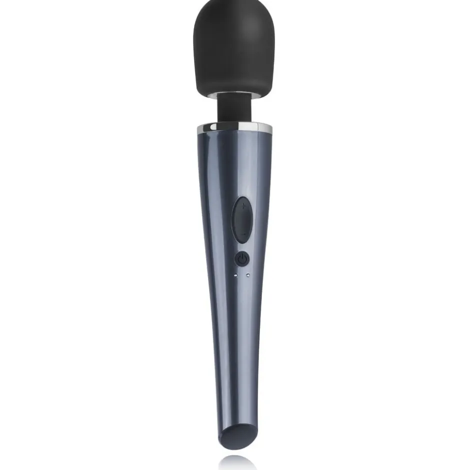 Black Lightning Wand Vibrator|Teazers