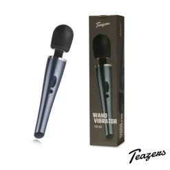 Black Lightning Wand Vibrator|Teazers