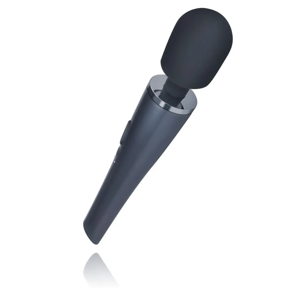 Black Lightning Wand Vibrator|Teazers