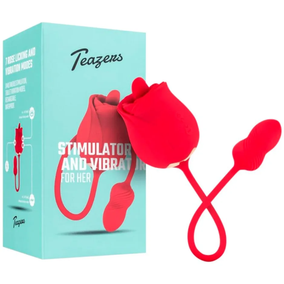 Teazers For Her Stimulator and Vibrator< Seksspeeltjes