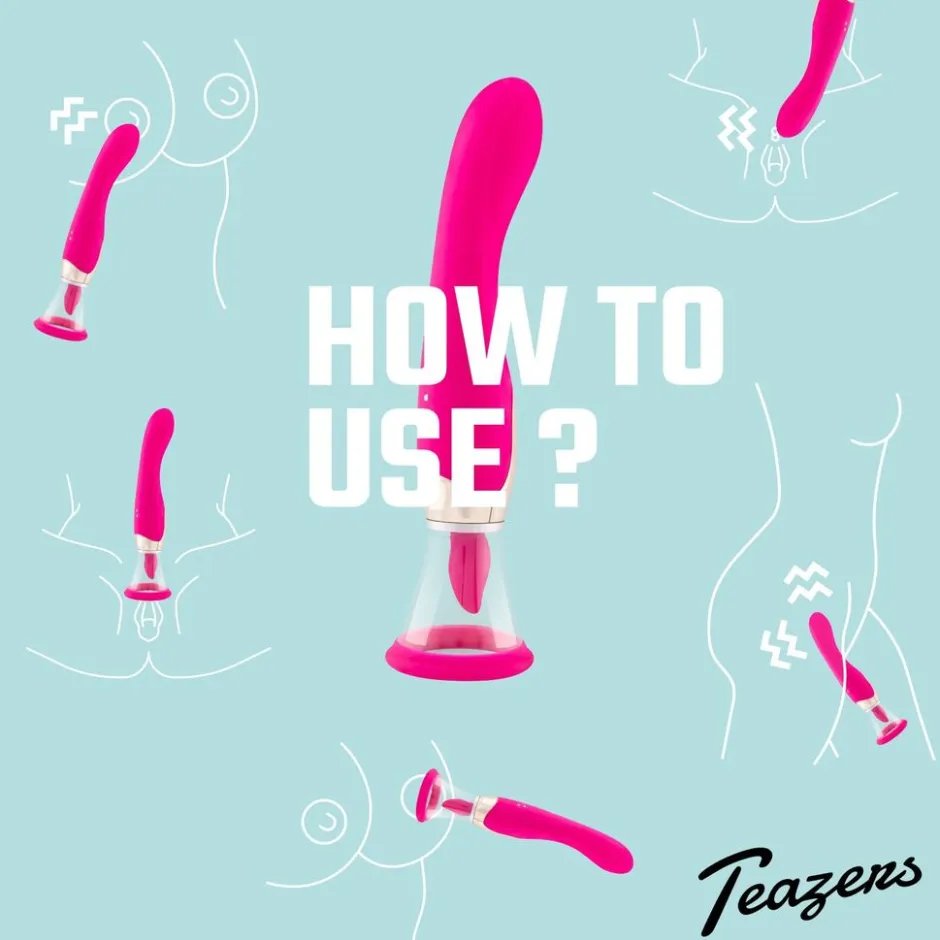 Pleasure Pump Met G-Spot Vibrator|Teazers Online