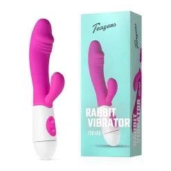 Teazers Realistische Rabbit Vibrator< Seksspeeltjes