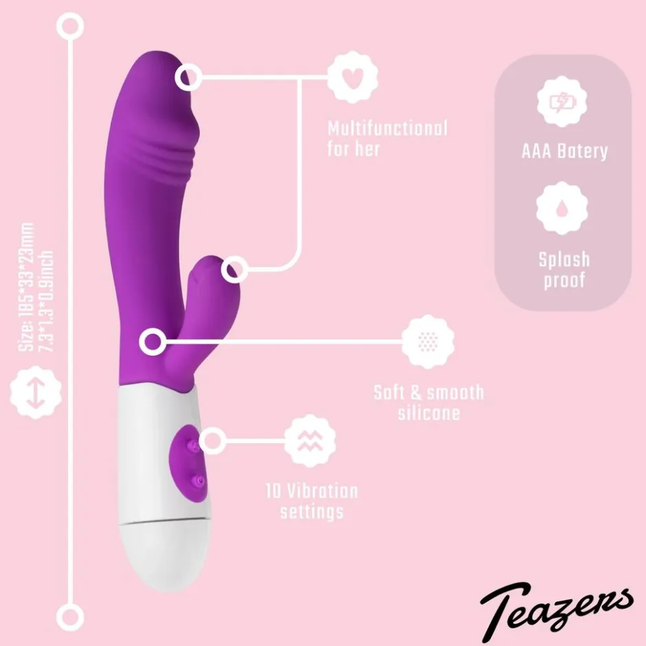 Realistische Rabbit Vibrator|Teazers Outlet