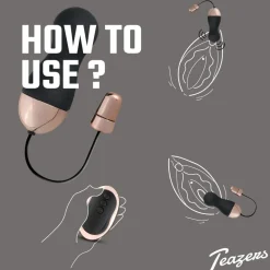 Vibratie-Eitje Met Afstandsbediening|Teazers Hot