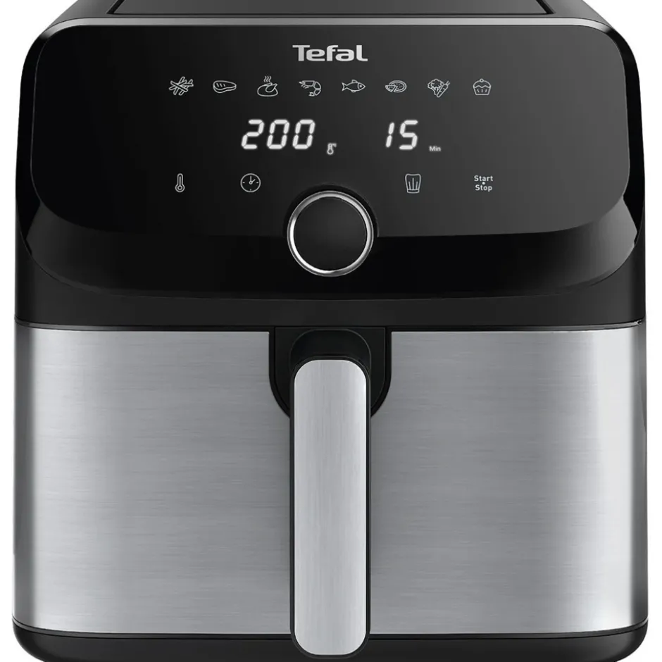 Tefal Easy Fry Mega EY855D AirFryer 7,5 liter< Frituurpannen En Airfryers