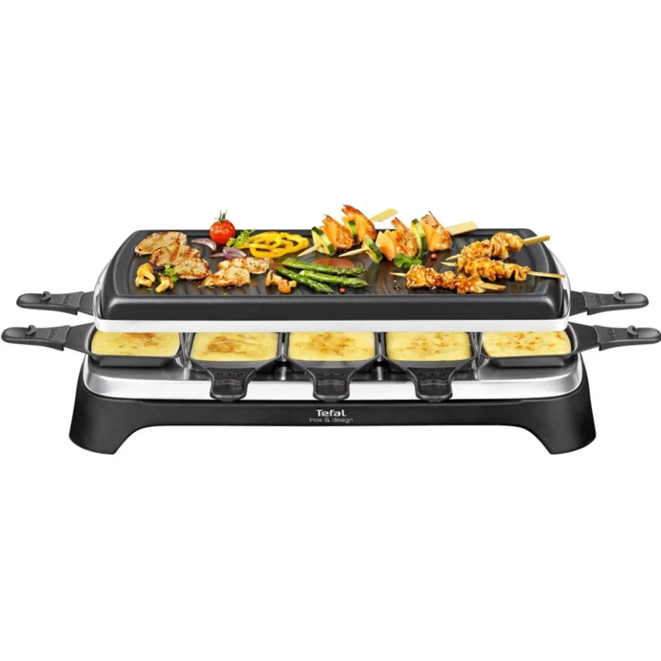 Tefal Inox-Design 10P RE4588< Broodbereiding En Grills