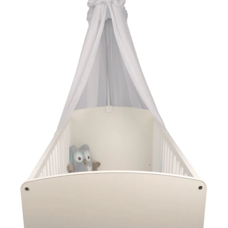 Tega Baby Wit Piekstok & Sluierstandaard met Klembevestiging< Babykameraccessoires