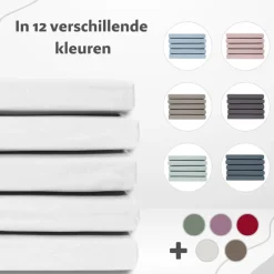 100% Katoensatijnen Hoeslaken|Ten Cate Hot