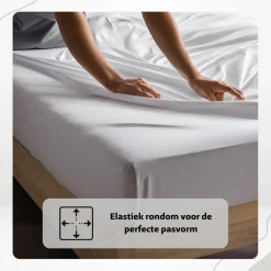 100% Katoensatijnen Hoeslaken|Ten Cate
