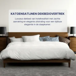 Ten Cate 100% Katoensatijnen Tweepersoons Dekbedovertrek< Slapen