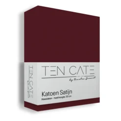 100% Katoensatijnen Hoeslaken|Ten Cate Sale
