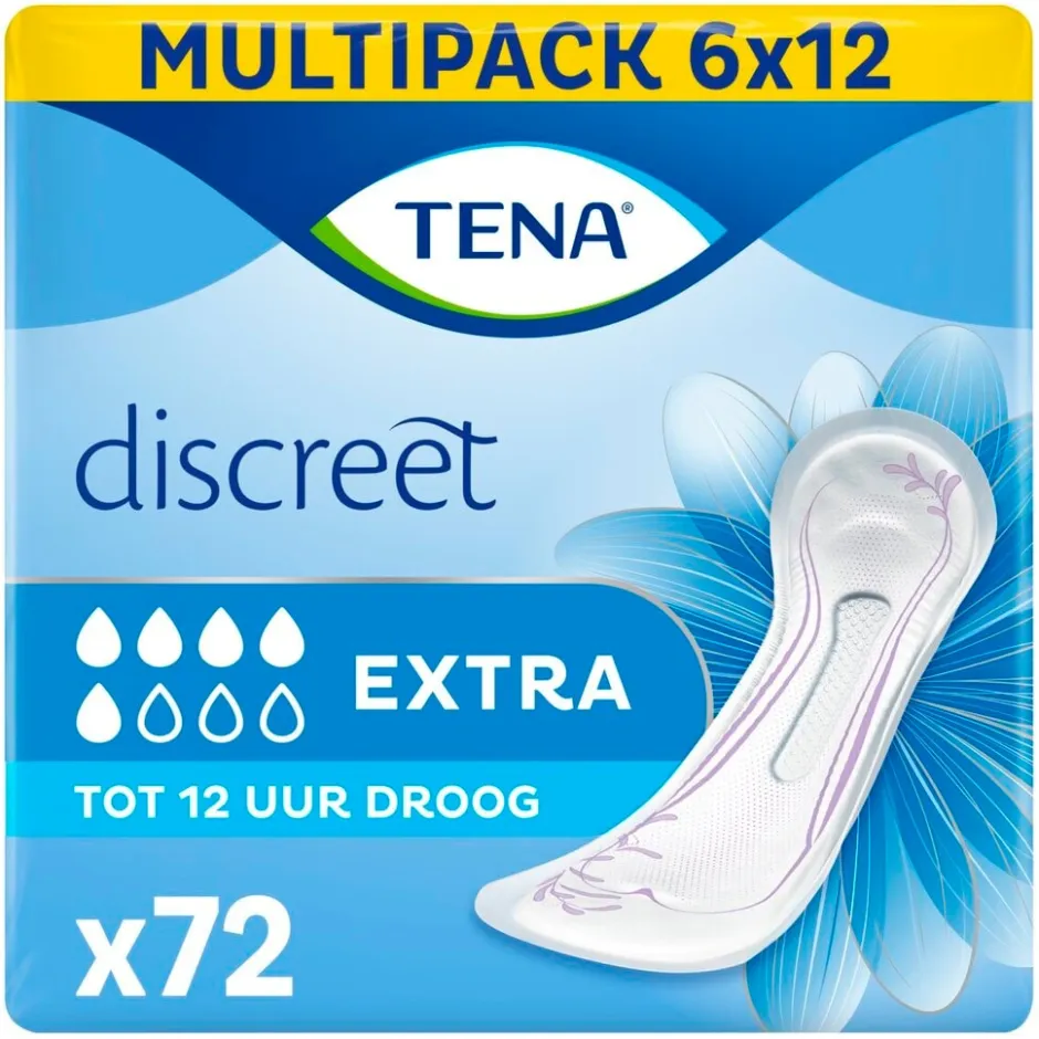 Tena Discreet Extra Incontinentieverband Maanddoos< Incontinentie