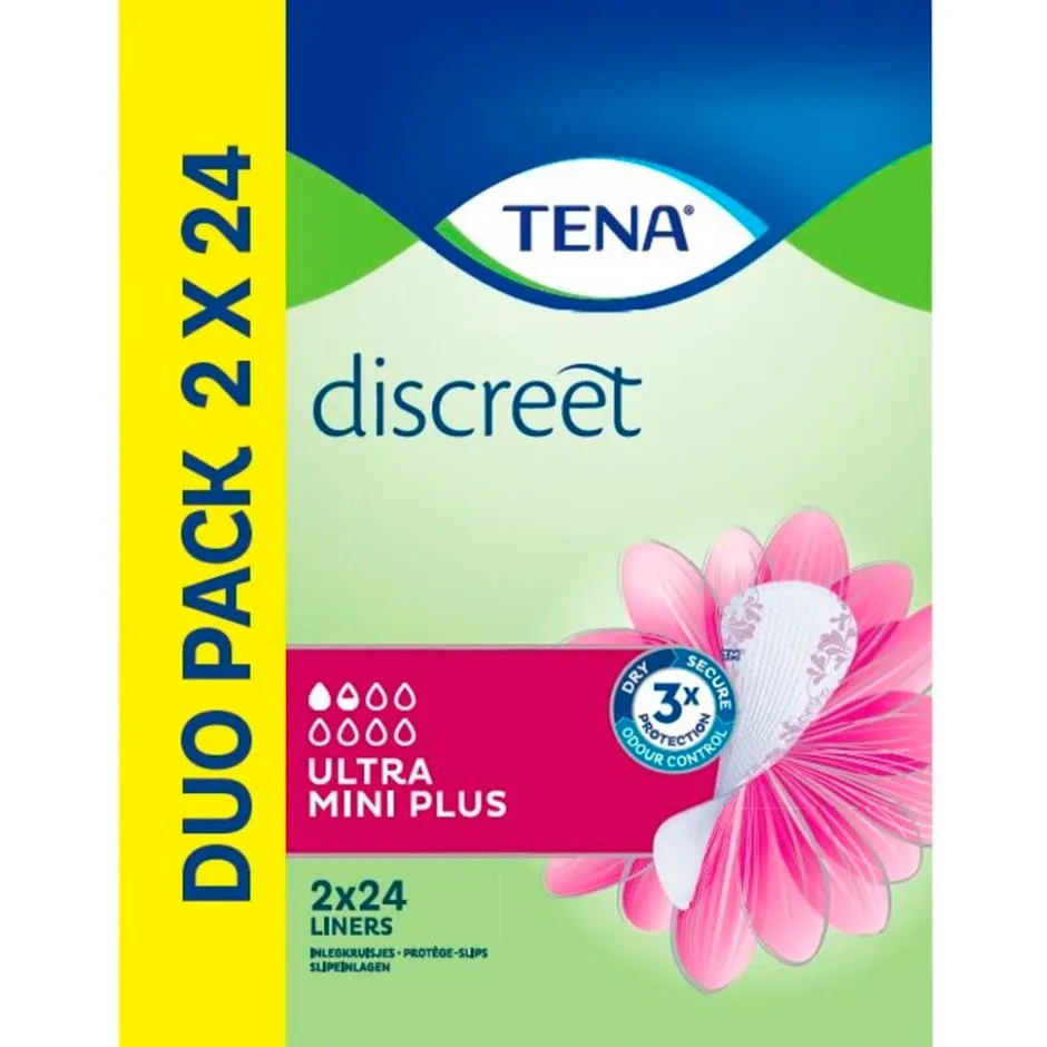 Discreet Ultra Mini Plus Inlegkruisjes|Tena Outlet