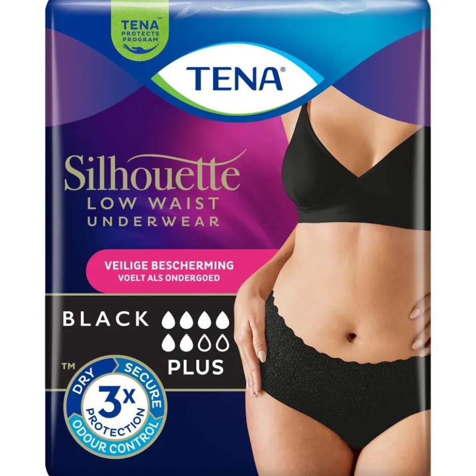 Silhouette Plus Low Waist Incontinentiebroekjes|Tena Hot