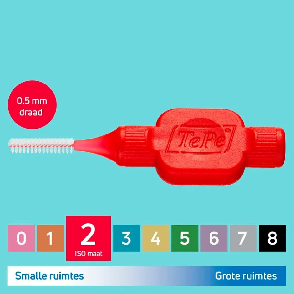 TePe 0,5mm Interdentale Ragers< Tandenragers
