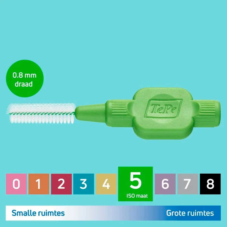 TePe 0,8mm Interdentale Ragers< Tandenragers
