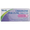 Teva Cinnarizine 25mg Tabletten< Reisziekte