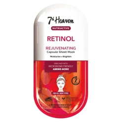 7th Heaven Nutriactive Retinol Rejuvenating Sheet Mask< Gezichtsmaskers