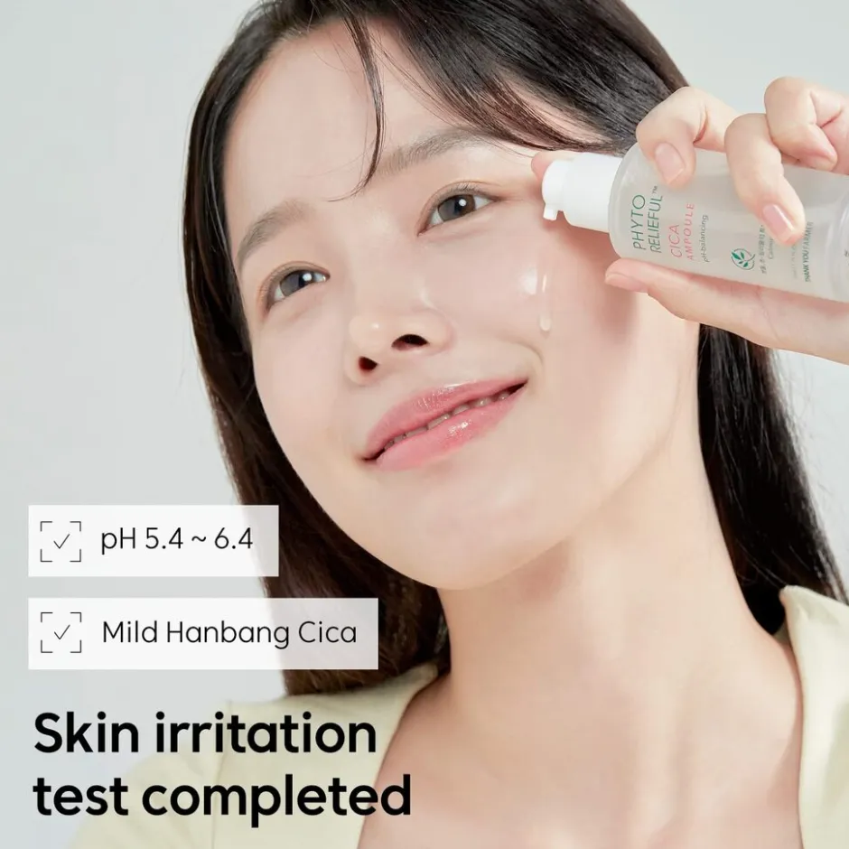 THANK YOU FARMER Phyto Relieful™ Cica Ampoule< Korean Skincare|Ampoules