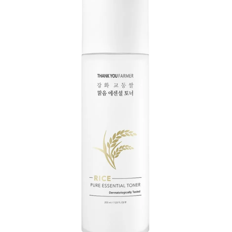 THANK YOU FARMER Rice Pure Essential Toner< Korean Skincare|Gezichtsreiniging