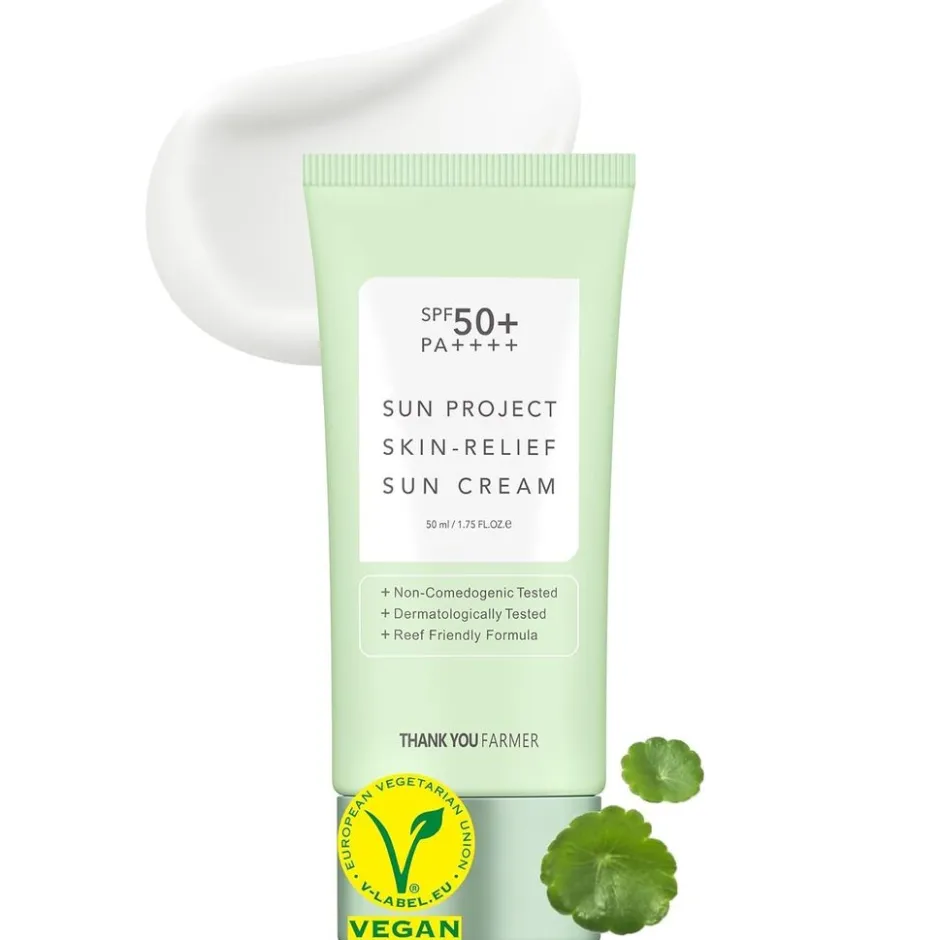 THANK YOU FARMER Sun Project Skin Relief Sun Cream< Zonnebrand