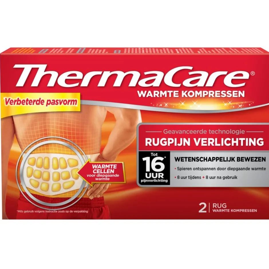 Rugpijn Warmtekompressen|ThermaCare Clearance
