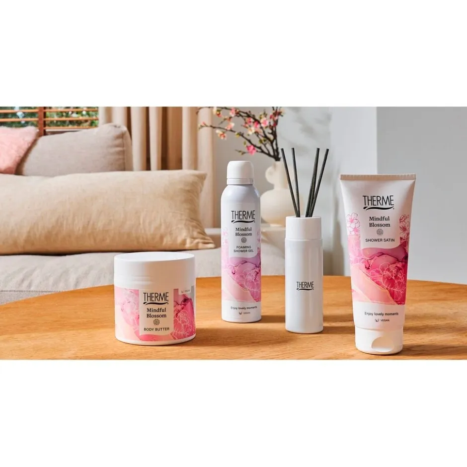 Therme Mindful Blossom Shower Satin Douchecrème< Douchecrème