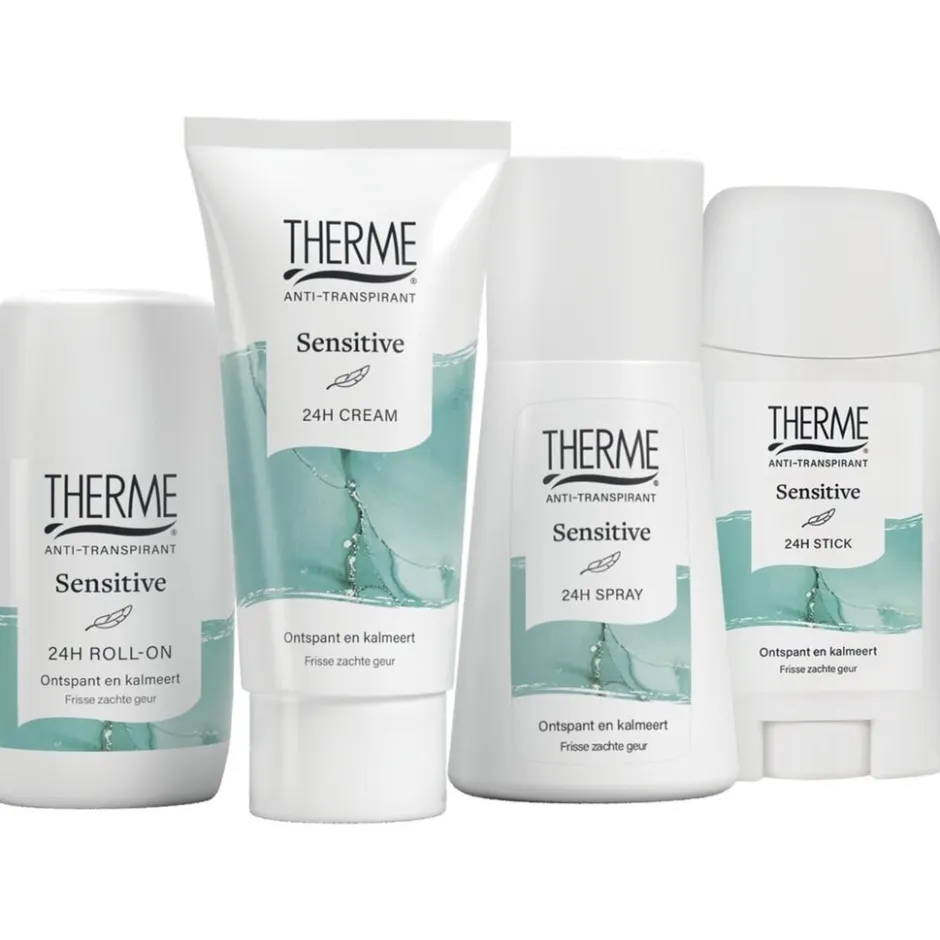 Therme Sensitive Antitranspirant Cream< Overmatig Transpireren|Deodorant Creme