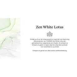 Therme Zen White Lotus Badschuim< Badschuim