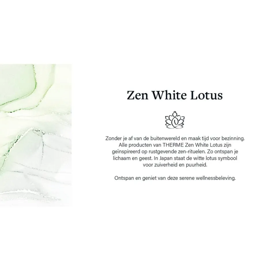 Therme Zen White Lotus Badschuim< Badschuim