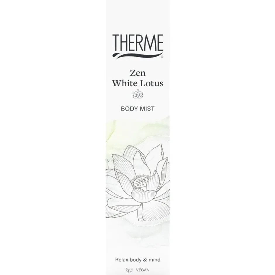 Zen White Lotus Energizing Body Mist|Therme
