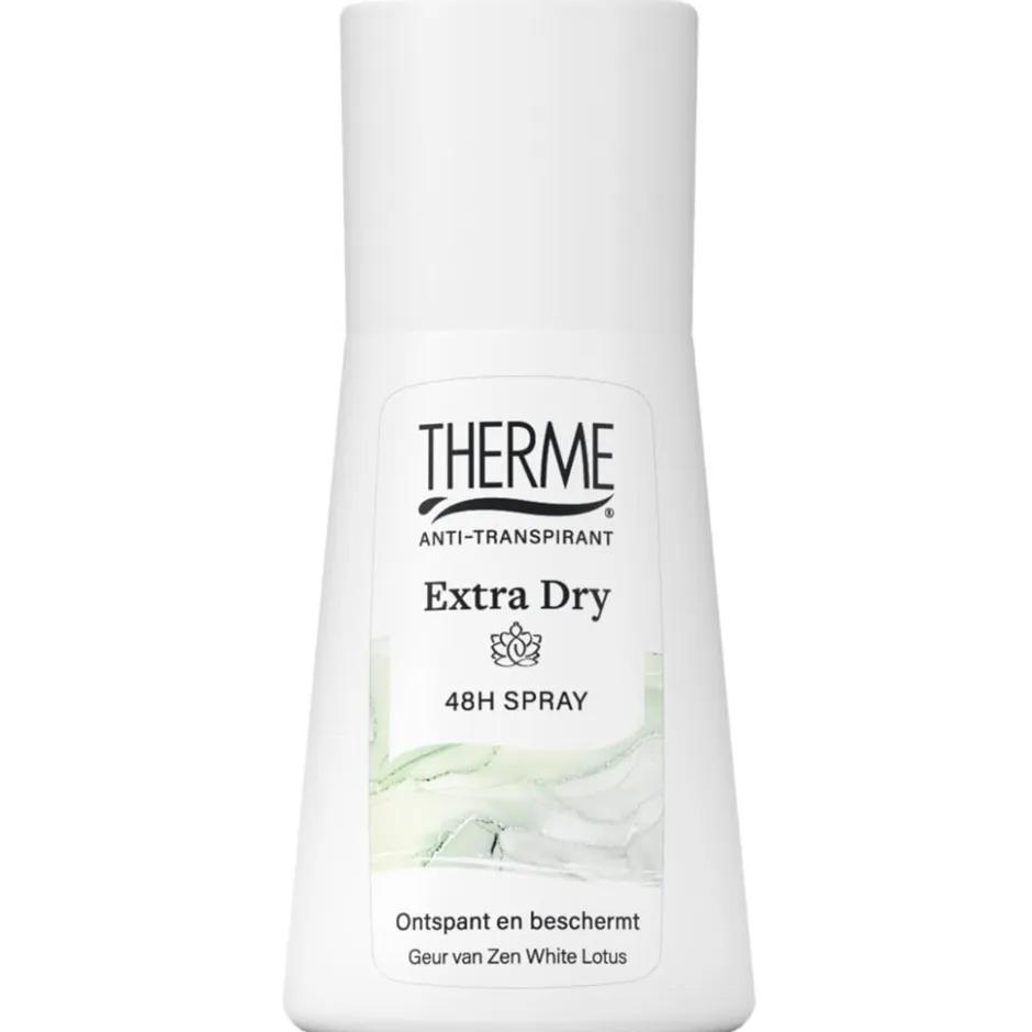 Zen White Lotus Extra Dry Antitranspirant Spray|Therme