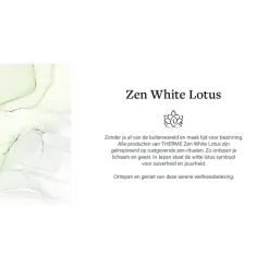 Therme Zen White Lotus Foaming Bath Oil< Badschuim