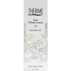 Therme Zen White Lotus Massageolie< Massageolie En Massagelotion