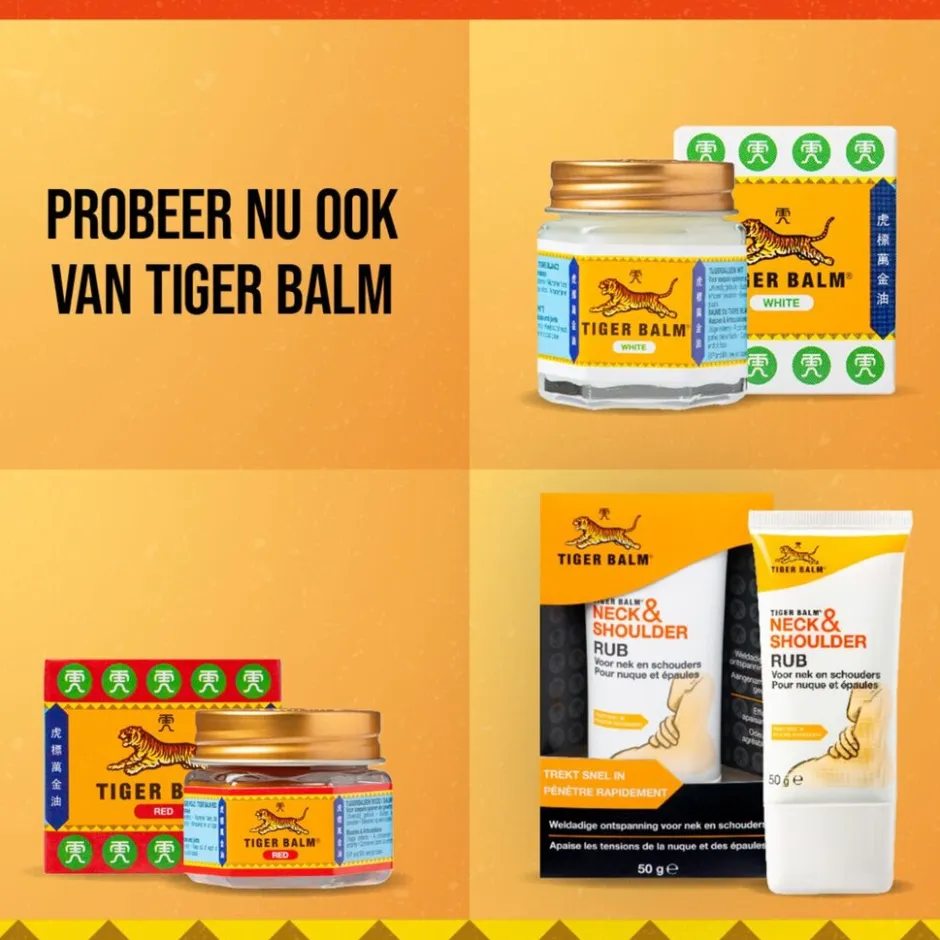 Tiger Balm Wit Tijgerbalsem< Spieren En Gewrichten