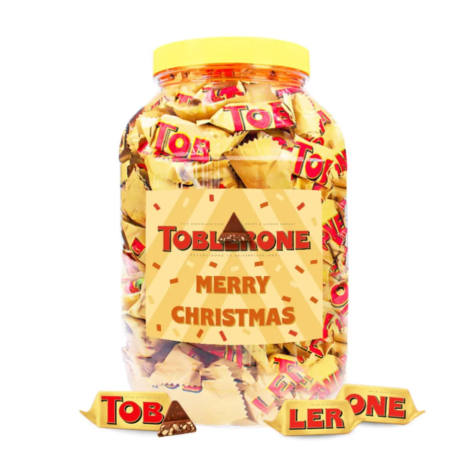 Mini melkchocolade "Merry Christmas" kerstcadeau|Toblerone Online