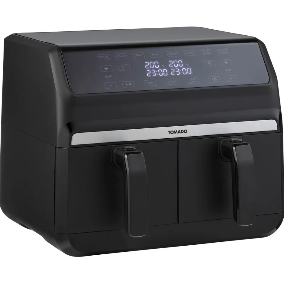 Tomado TAF8001B Dubbele airfryer< Frituurpannen En Airfryers