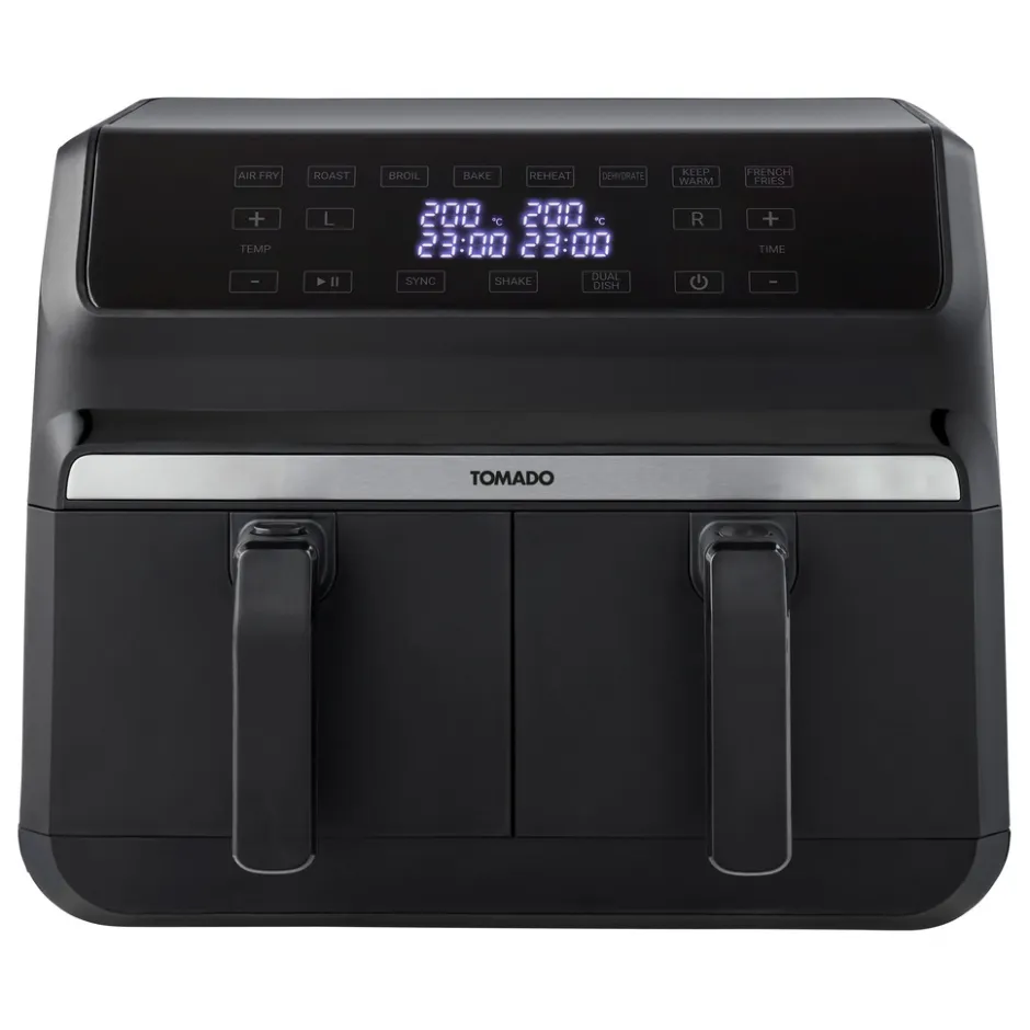 Tomado TAF8001B Dubbele airfryer< Frituurpannen En Airfryers