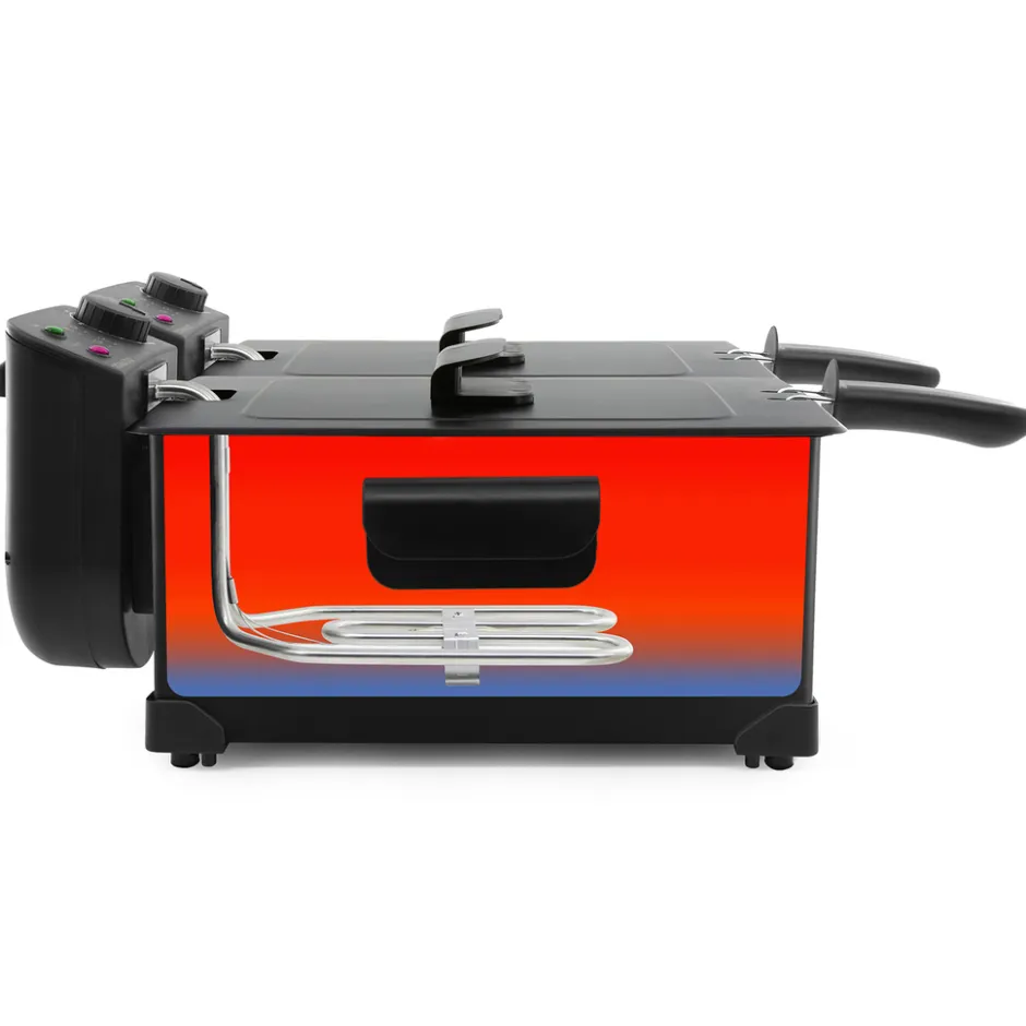 TDF6001B Dubbele frituurpan|Tomado Online