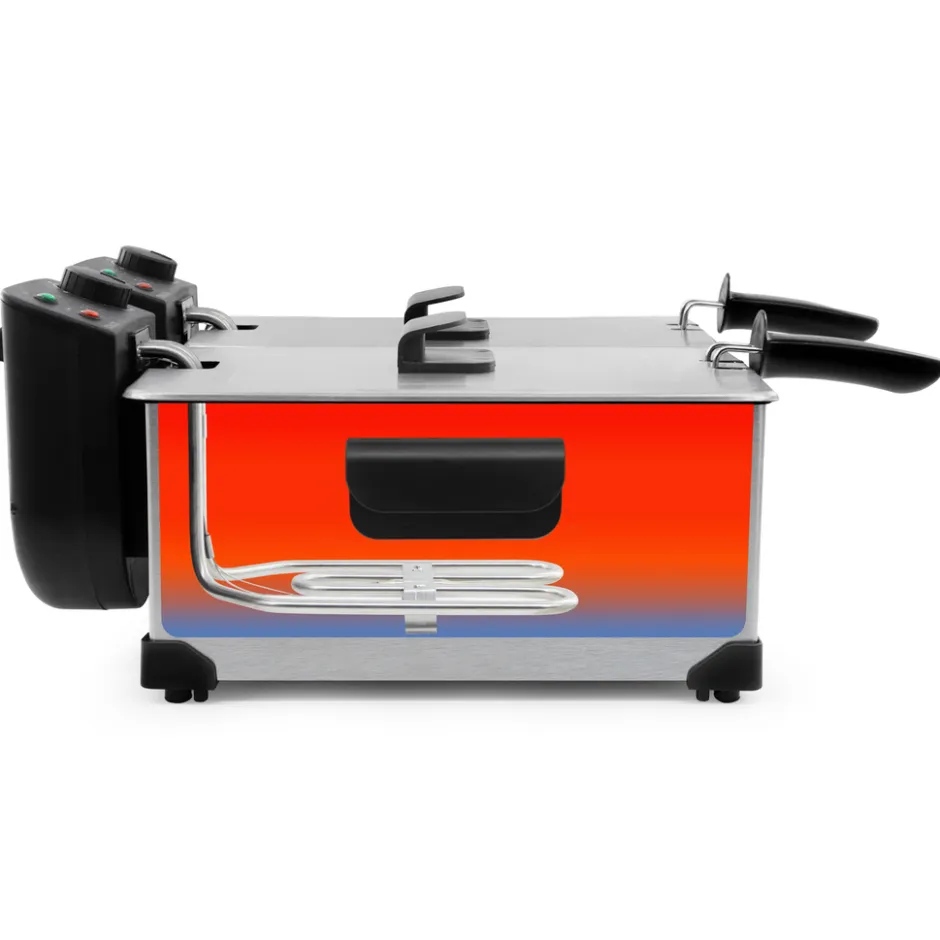 Tomado TDF6001S Dubbele frituurpan< Frituurpannen En Airfryers