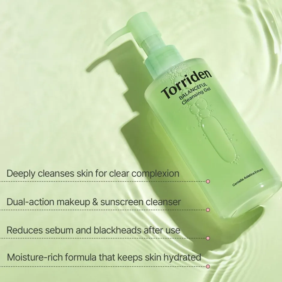 TORRIDEN BALANCEFUL Cica Cleansing Gel< Korean Skincare|Gezichtsreiniging
