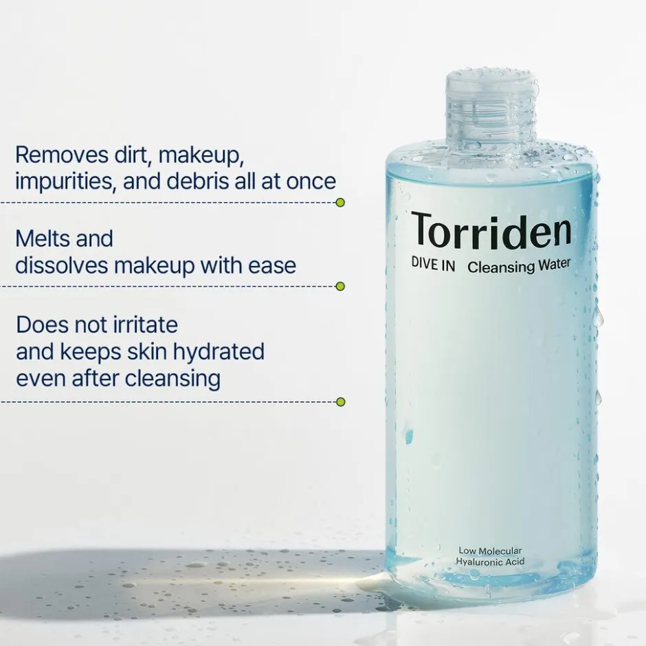 DIVE-IN Low Molecular Hyaluronic Acid Cleansing Water|TORRIDEN Discount