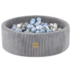 ronde ballenbak voor kinderen en baby’s met speelballen|Trendmix Best