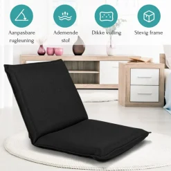 Trendmix Vloerstoel Meditatiestoel Met 6-Traps Verstelbare Rugleuning| Sale