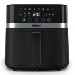 Tristar FR-9416 Digitale Airfryer 6L – Digitaal LED-touchscreen met 8 programma’s – Ruime 6L capaciteit< Frituurpannen En Airfryers