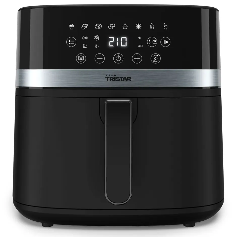 Tristar FR-9418 Digitale Airfryer 8L met Grote Capaciteit en Gebruiksvriendelijke Functies< Frituurpannen En Airfryers